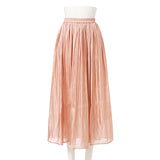 シャイニーギャザースカート