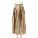 シャイニーギャザースカート