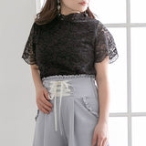 【メール便】総レーストップス