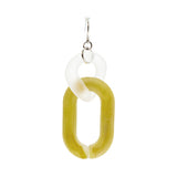 クリアミックスイレギュラーフープピアス