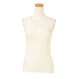 【メール便】ワンショルレースアップテレコカットソートップス