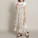 花柄プリントキャミワンピース【R】