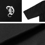 【メール便】フロントダブル5分袖ベーシックTシャツ