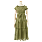 ティアードマキシワンピース