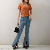 【メール便】バックレースアップテレコトップス