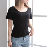 【メール便】バックレースアップテレコトップス