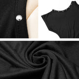 【メール便】メタル付き肩開きTシャツ