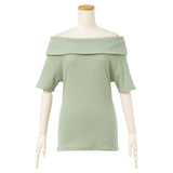 オフショルテレコトップス