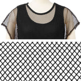 【メール便】レイヤードメッシュT&タンクset