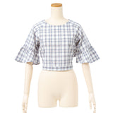 【メール便】バックリボンブラウス