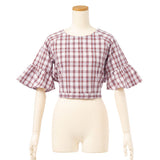 【メール便】バックリボンブラウス