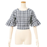 【メール便】バックリボンブラウス