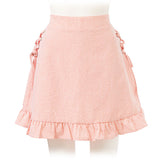 【メール便】レースアップフリルフレアスカパン