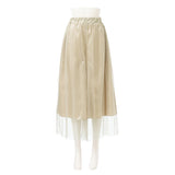 シアーワイドパンツ