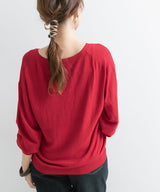 【メール便】洗えるニットシルクタッチカーディガン