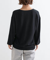 【メール便】洗えるニットシルクタッチカーディガン