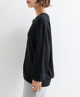 【メール便】洗えるニットシルクタッチカーディガン