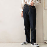 カーブストレートパンツ