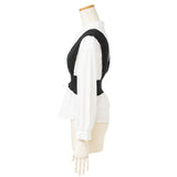 ビスチェレイヤード風ブラウス