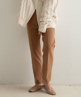 ウォームタッチセンターシームテーパードパンツ