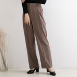 ウエストタックセンタープレスパンツ