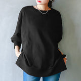 サイドスリットチュニックトップス