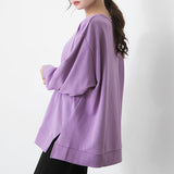 サイドスリットチュニックトップス