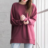 サイドスリットチュニックトップス