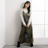 【メール便】バッククルーネックラメカットソー