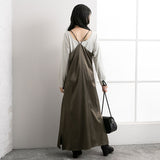 【メール便】バッククルーネックラメカットソー