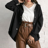 バックメッセージシャツ