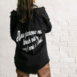 バックメッセージシャツ