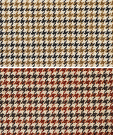 【メール便】千鳥柄アウトポケットセミフレアパンツ