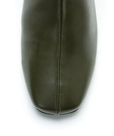 センターシームスクエアショートブーツ