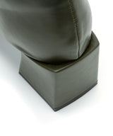 センターシームスクエアショートブーツ