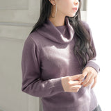 もちもちタートルネックニットトップス