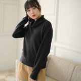 もちもちタートルネックニットトップス