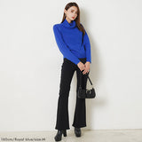 もちもちタートルネックニットトップス