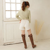 もちもちタートルネックニットトップス