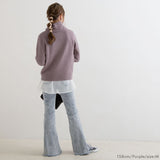 もちもちタートルネックニットトップス