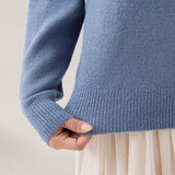 もちもちタートルネックニットトップス