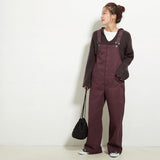 カラーツイルオーバーオール/サロペット