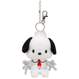 【海外発送不可】サンリオキャラクターズエプロンぬいぐるみキーチェーン