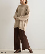 ハンドステッチオーバーサイズニット