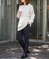 ハンドステッチオーバーサイズニット