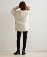 ハンドステッチオーバーサイズニット