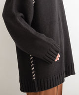 ハンドステッチオーバーサイズニット