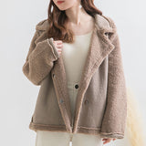 フェイクムートンボアコート