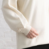 バックリボンゆるぴたニットワンピース