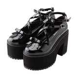 クロスorダブルベルトリボンパンプス